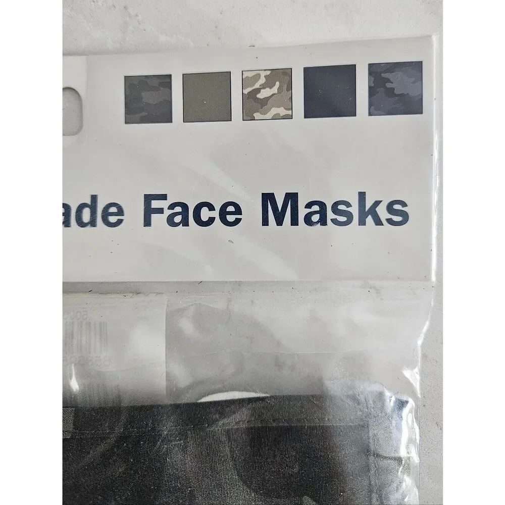Old Navy Adult Non-Medical Face Masks Gray Camo 5 Pack